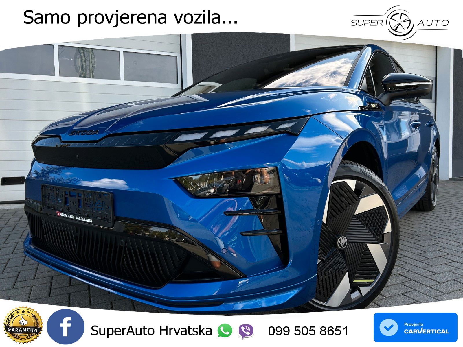 Škoda Enyaq iV RS 82 kWh (340 KS) AWD Lounge LED+GR SJED+ACC