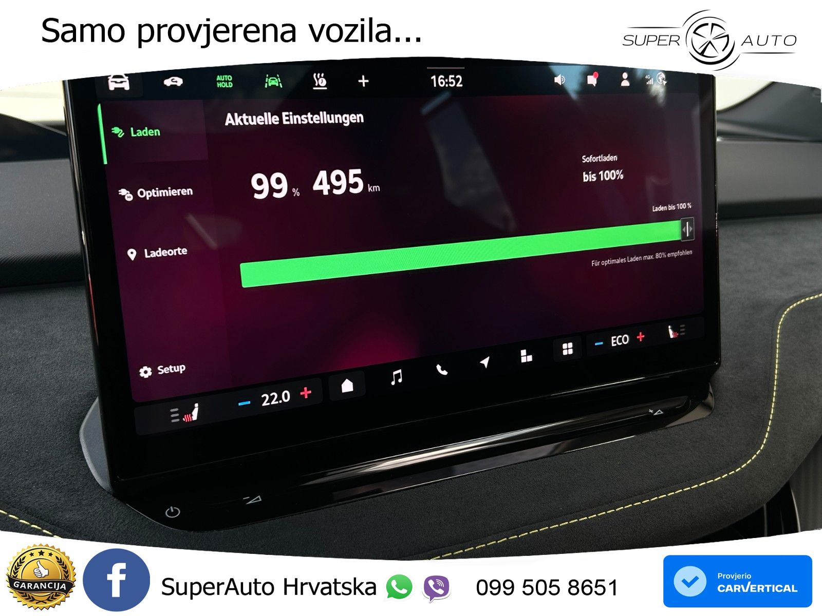 Škoda Enyaq iV RS 82 kWh (340 KS) AWD Lounge LED+GR SJED+ACC