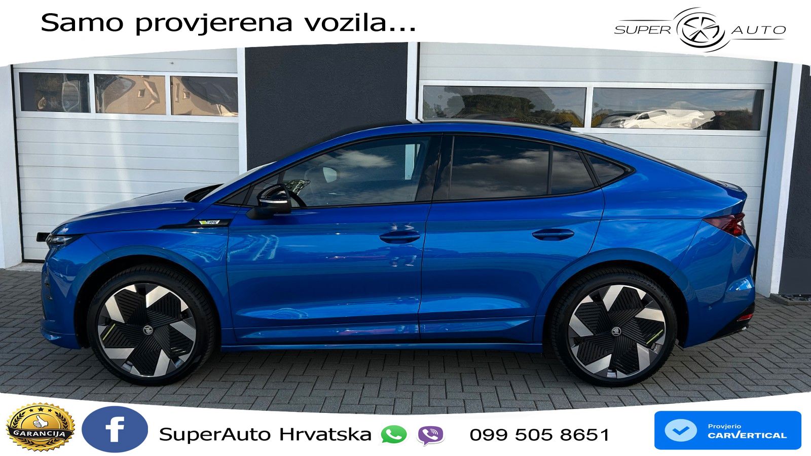 Škoda Enyaq iV RS 82 kWh (340 KS) AWD Lounge LED+GR SJED+ACC