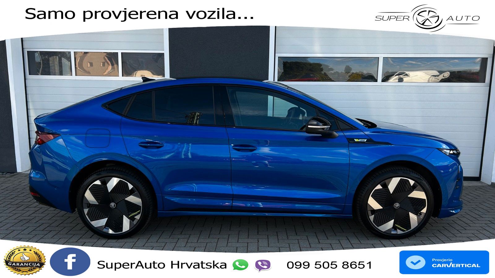 Škoda Enyaq iV RS 82 kWh (340 KS) AWD Lounge LED+GR SJED+ACC