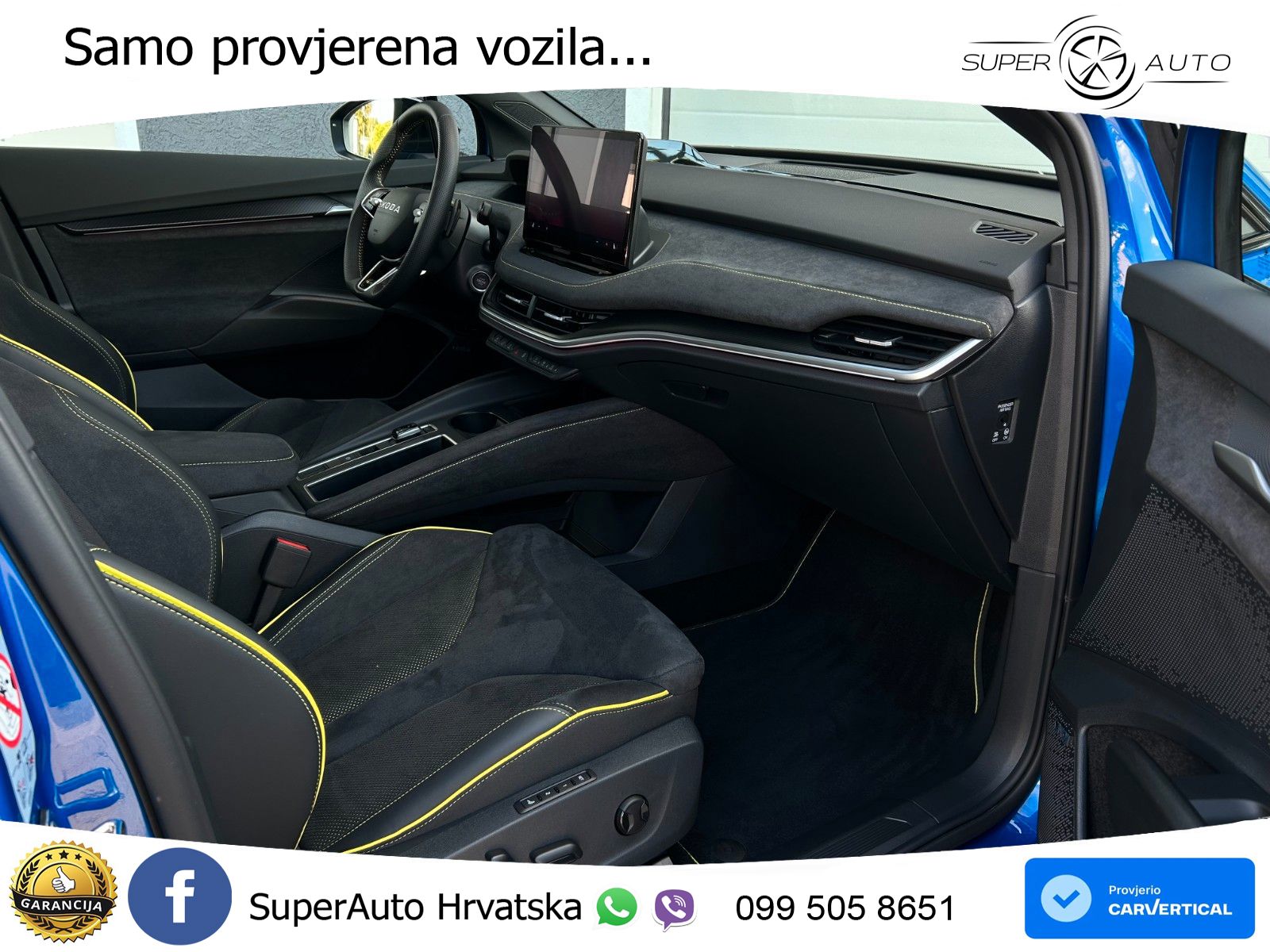 Škoda Enyaq iV RS 82 kWh (340 KS) AWD Lounge LED+GR SJED+ACC