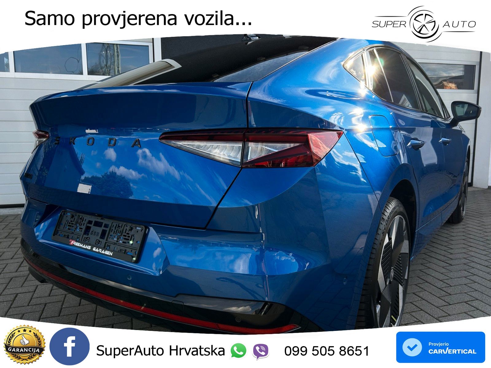 Škoda Enyaq iV RS 82 kWh (340 KS) AWD Lounge LED+GR SJED+ACC