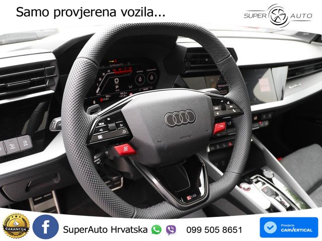 Audi RS3 Sedan 2.5 TFSI (400 KS) quattro S tronic LED+GR SJED+ACC