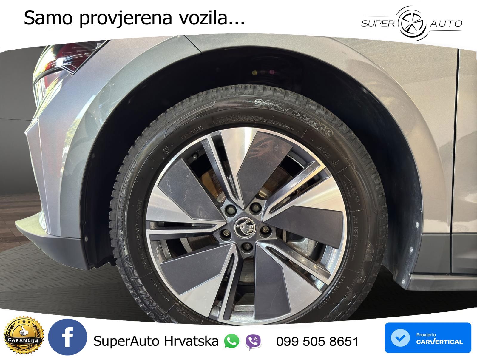 Škoda Enyaq iV 85x 82 kWh (286 KS) AWD