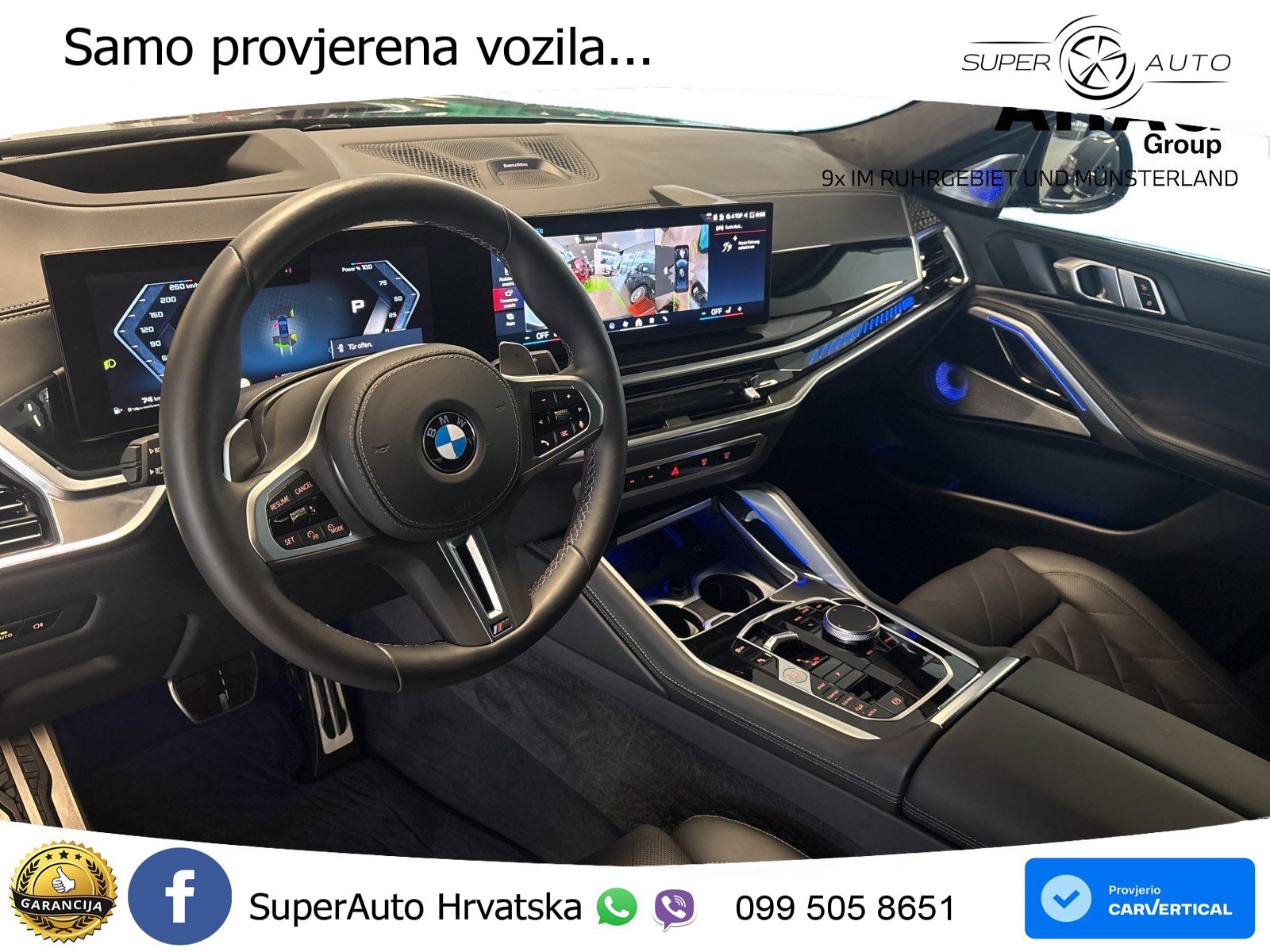 BMW X6 M60i V8 (530 KS) xDrive Steptronic LED+GR SJED+ACC