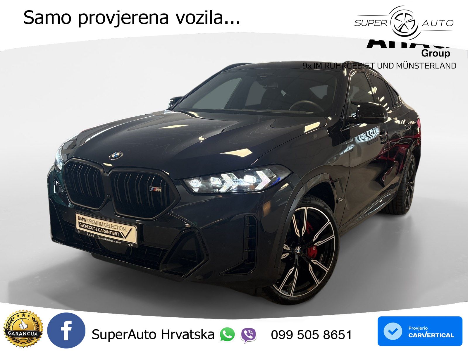 BMW X6 M60i V8 (530 KS) xDrive Steptronic LED+GR SJED+ACC
