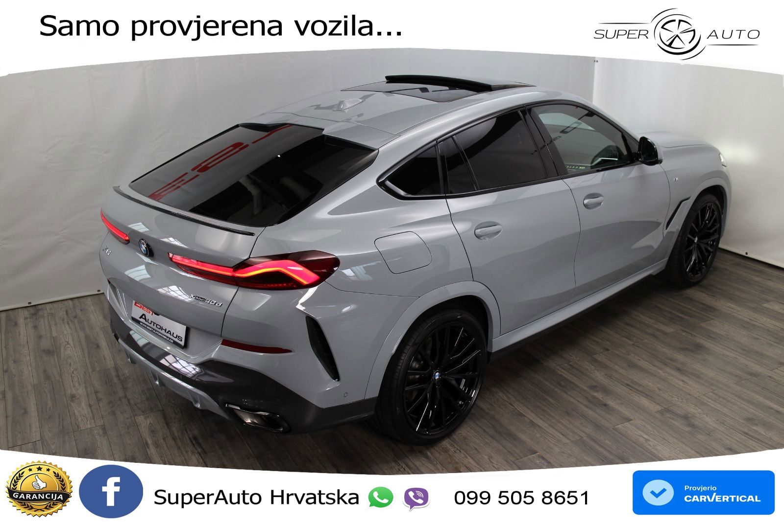BMW X6 40d (352 KS) xDrive Steptronic M Sport LED+GR SJED+ACC