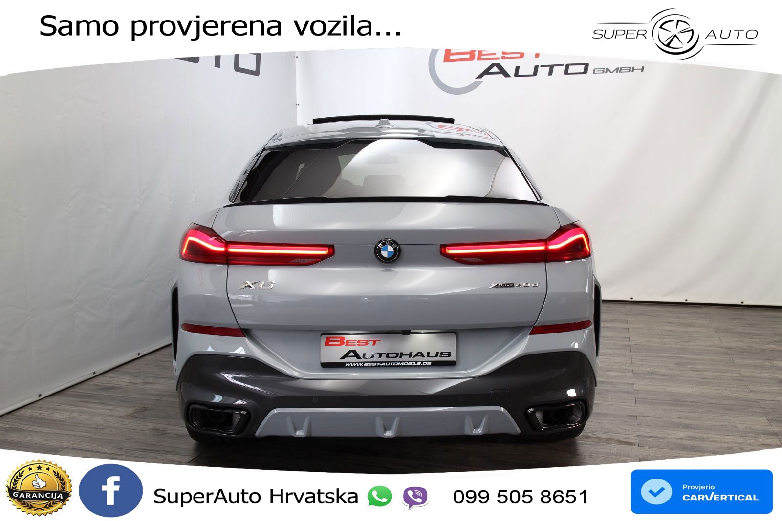 BMW X6 40d (352 KS) xDrive Steptronic M Sport LED+GR SJED+ACC