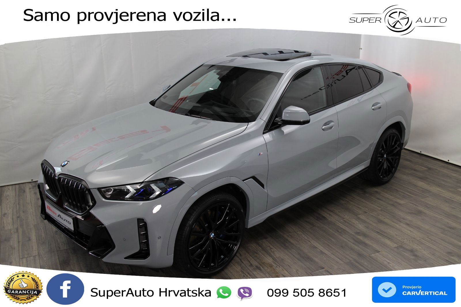BMW X6 40d (352 KS) xDrive Steptronic M Sport LED+GR SJED+ACC