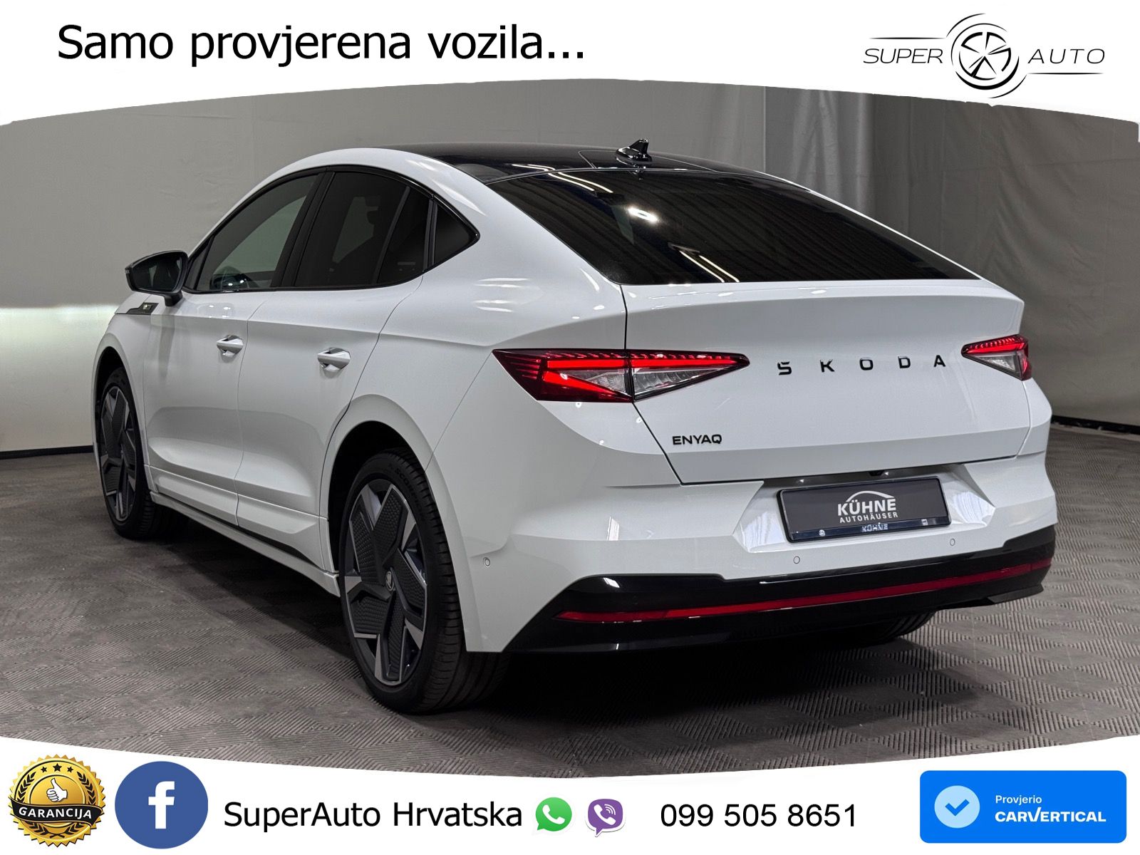 Škoda Enyaq Coupe iV RS 82 kWh (340 KS) AWD LED+GR SJED+ACC