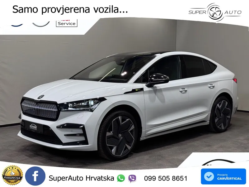 Škoda Enyaq Coupe iV RS 82 kWh (340 KS) AWD LED+GR SJED+ACC
