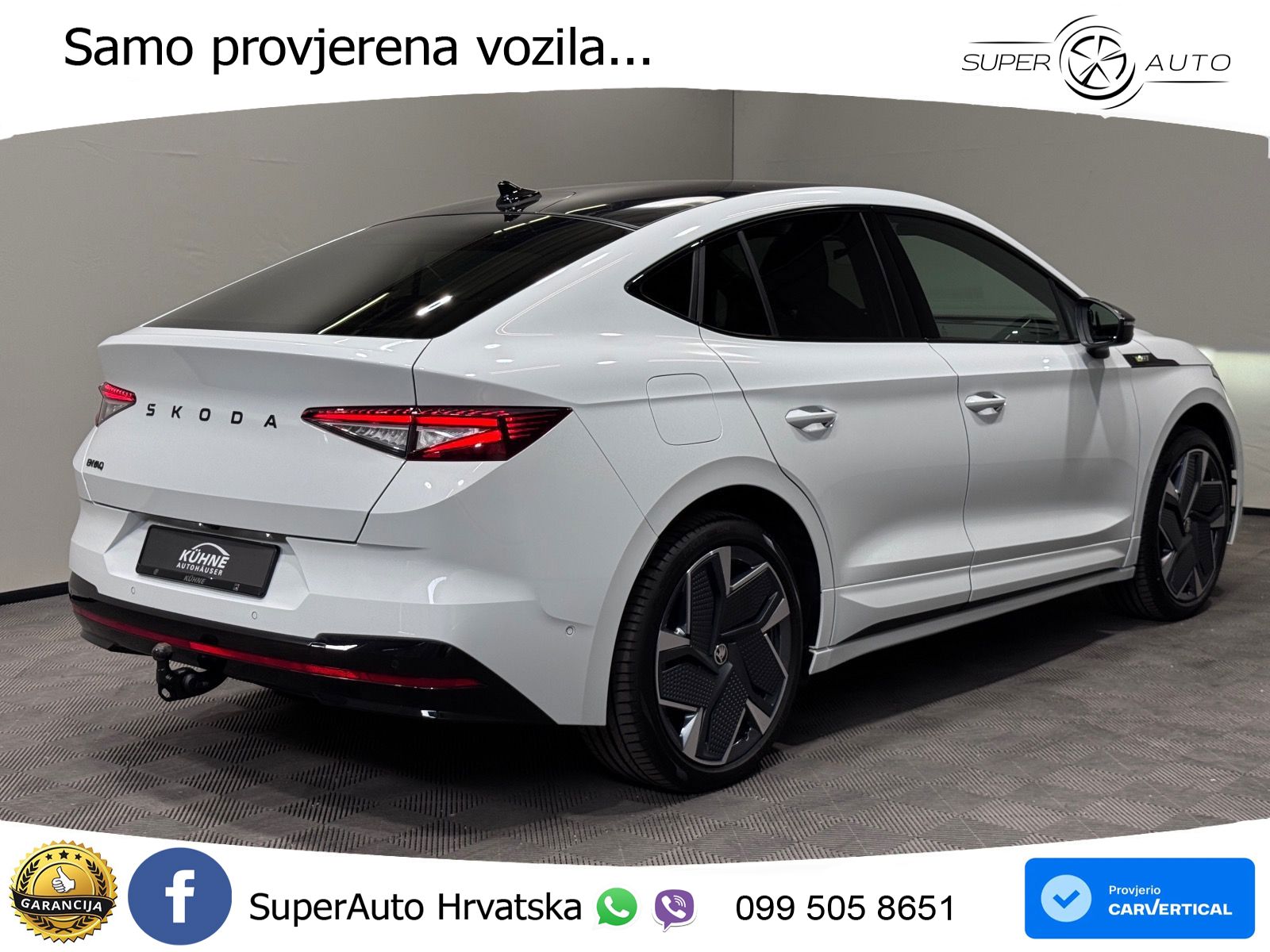 Škoda Enyaq Coupe iV RS 82 kWh (340 KS) AWD LED+GR SJED+ACC