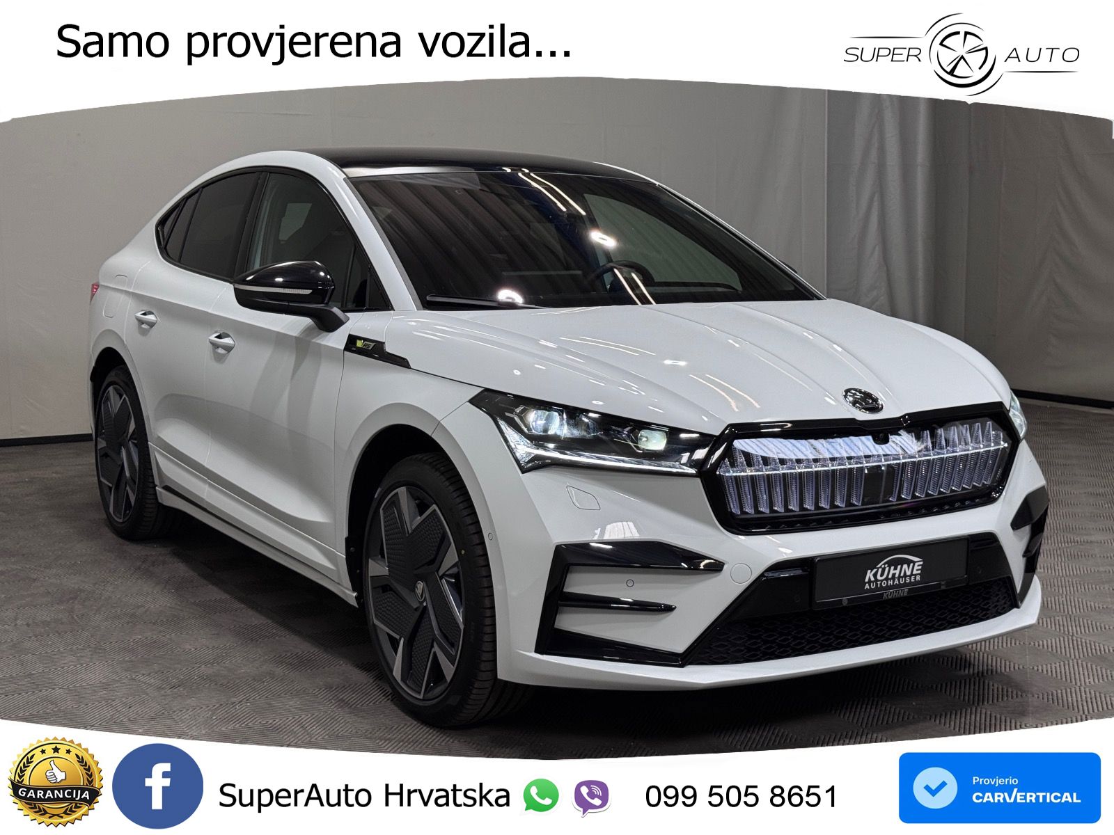 Škoda Enyaq Coupe iV RS 82 kWh (340 KS) AWD LED+GR SJED+ACC