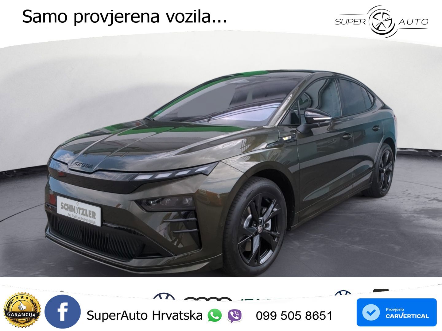 Škoda Enyaq Coupe RS 84 kWh (340 KS) AWD LED+GR SJED+ACC