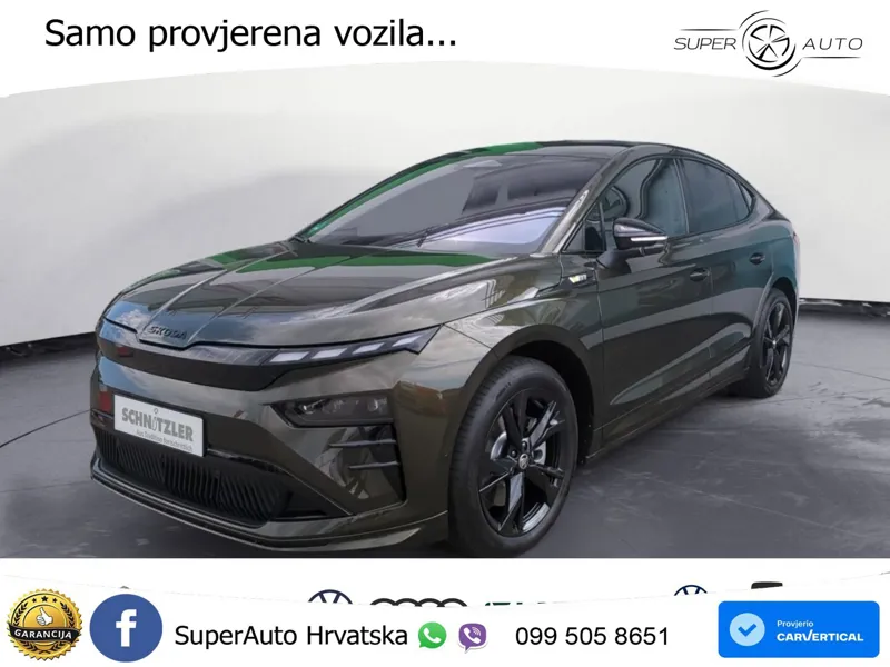 Škoda Enyaq Coupe RS 84 kWh (340 KS) AWD LED+GR SJED+ACC