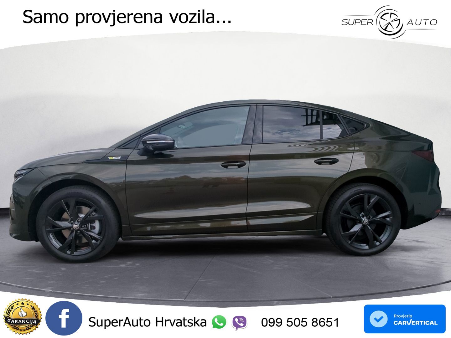 Škoda Enyaq Coupe RS 84 kWh (340 KS) AWD LED+GR SJED+ACC