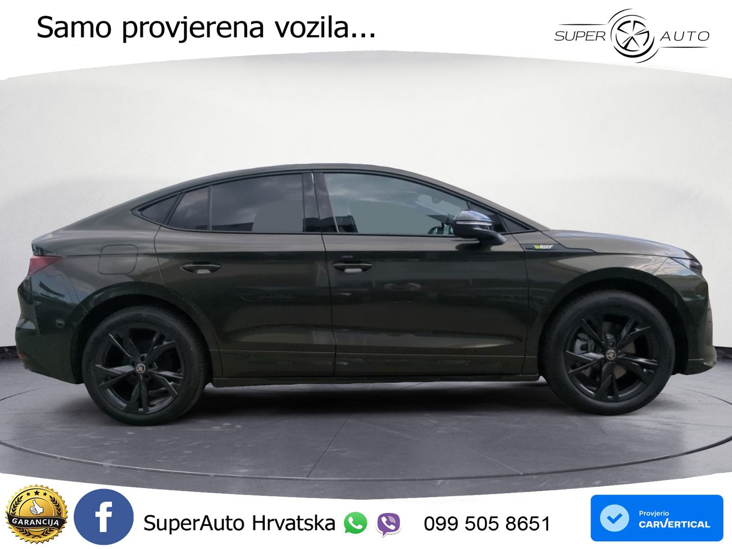 Škoda Enyaq Coupe RS 84 kWh (340 KS) AWD LED+GR SJED+ACC