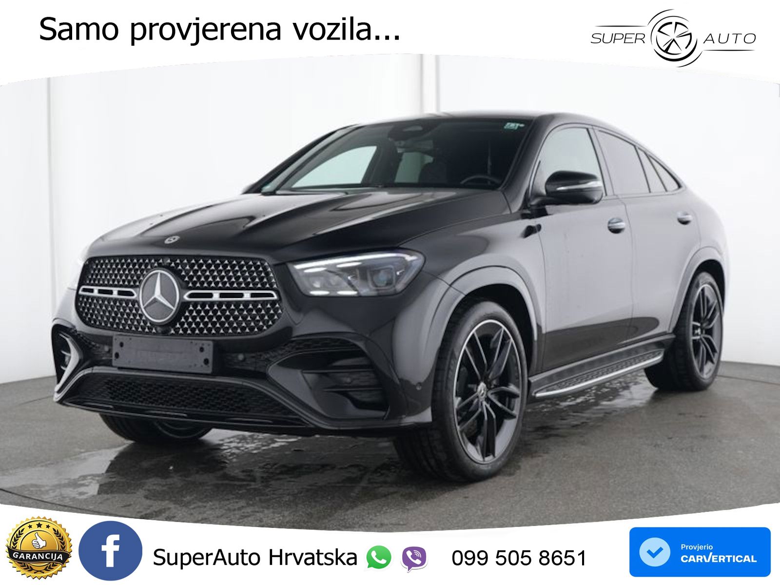 Mercedes GLE Coupe 450d (367 KS) EQ Boost 4MATIC 9G-TRONIC AMG ZRAČNI+ACC+GR SJED+KAM+PANO