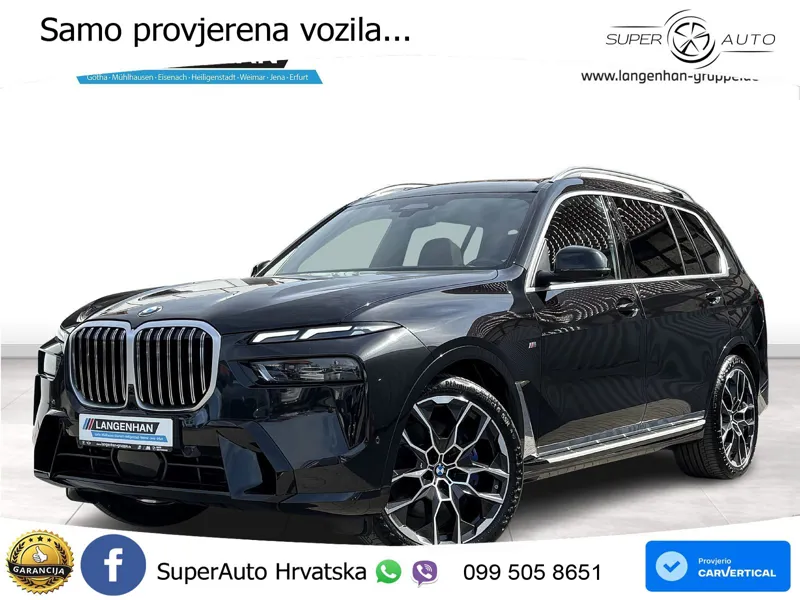 BMW X7 40d (352 KS) xDrive Steptronic M Sport LED+GR SJED+ACC