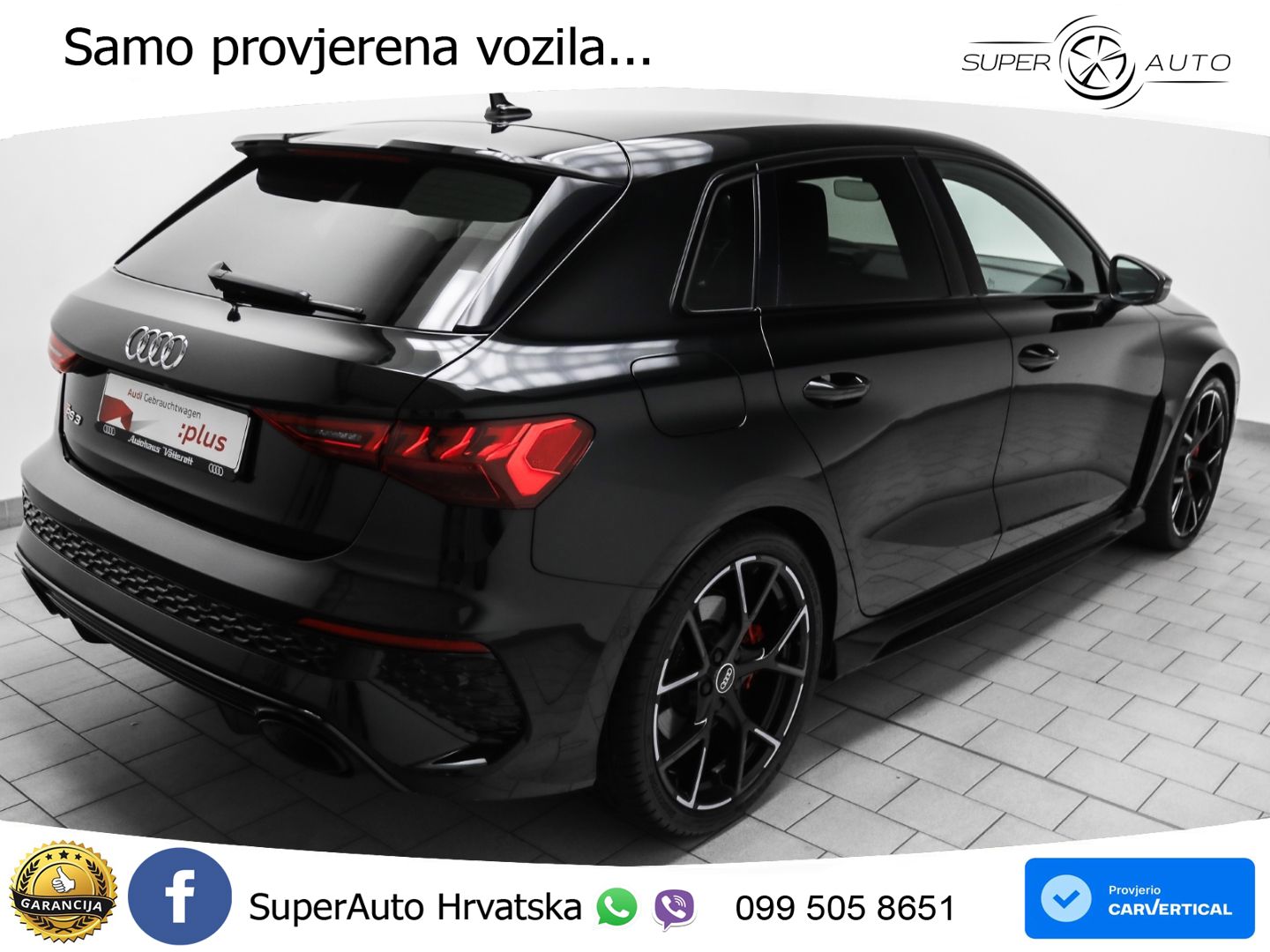 Audi RS3 Sportback 2.5 TFSI (400 KS) quattro S tronic
