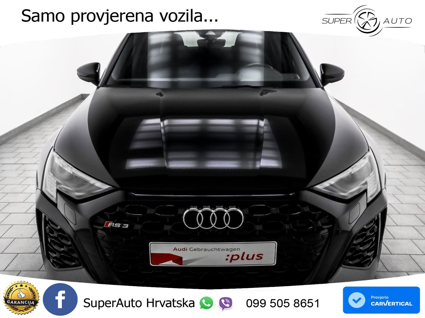 Audi RS3 Sportback 2.5 TFSI (400 KS) quattro S tronic