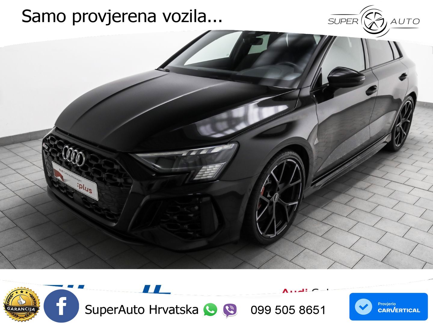Audi RS3 Sportback 2.5 TFSI (400 KS) quattro S tronic