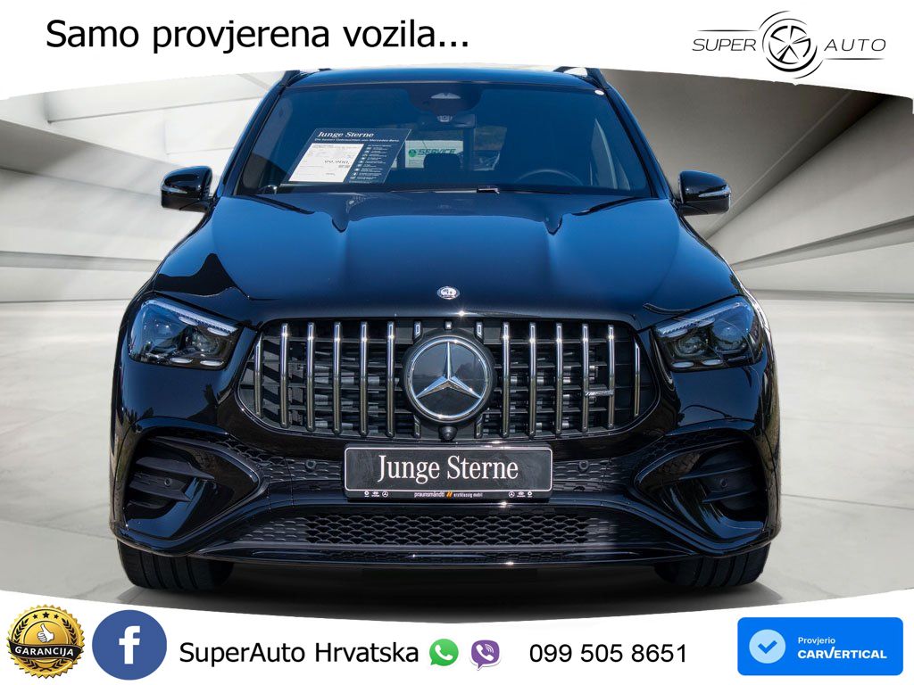 Mercedes AMG GLE 53 (435 KS) EQ Boost 4MATIC+ AMG SPEEDSHIFT TCT 9G LED+GR SJED+ACC