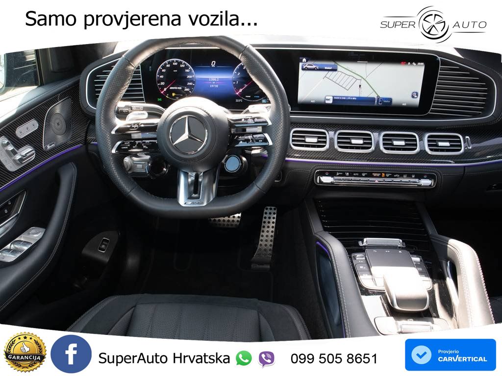 Mercedes AMG GLE 53 (435 KS) EQ Boost 4MATIC+ AMG SPEEDSHIFT TCT 9G LED+GR SJED+ACC