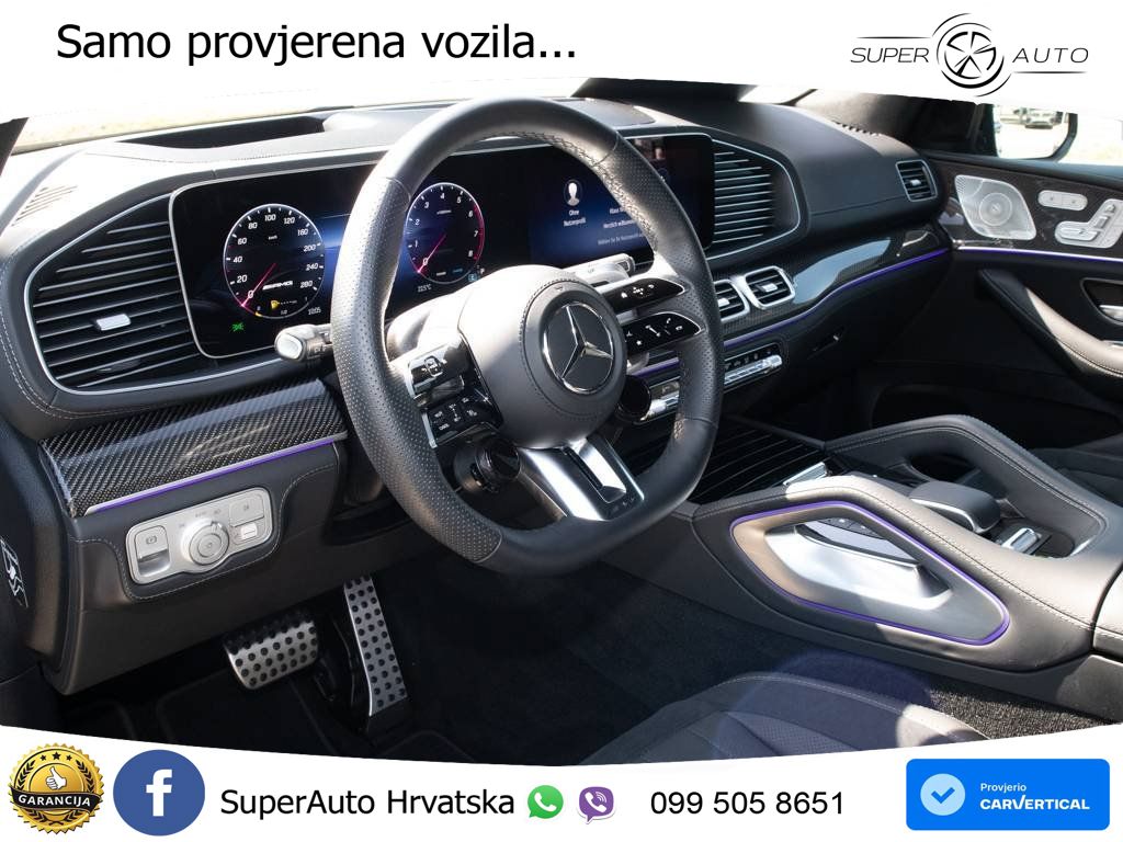 Mercedes AMG GLE 53 (435 KS) EQ Boost 4MATIC+ AMG SPEEDSHIFT TCT 9G LED+GR SJED+ACC
