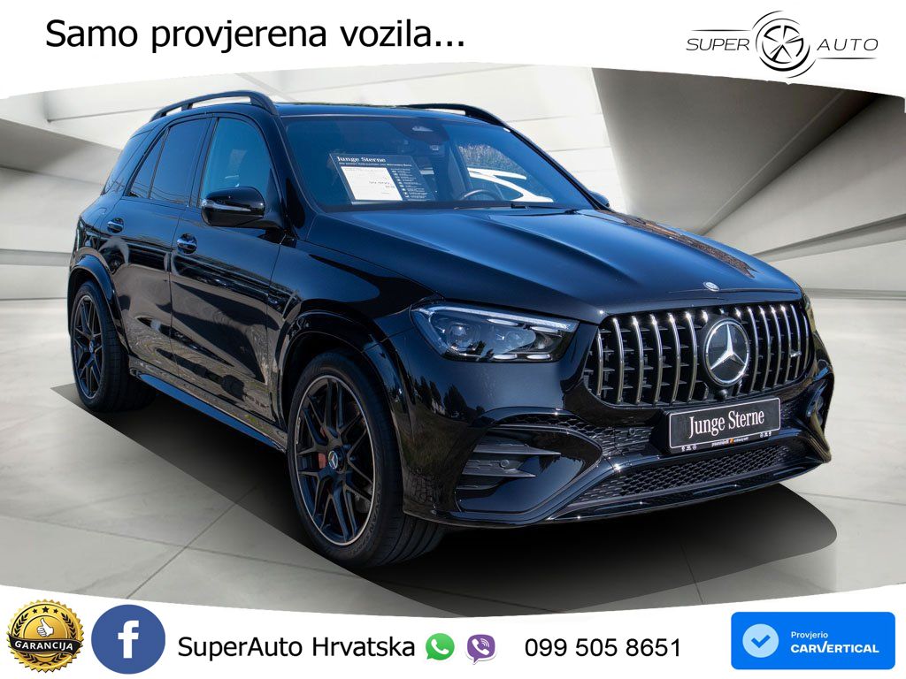 Mercedes AMG GLE 53 (435 KS) EQ Boost 4MATIC+ AMG SPEEDSHIFT TCT 9G LED+GR SJED+ACC