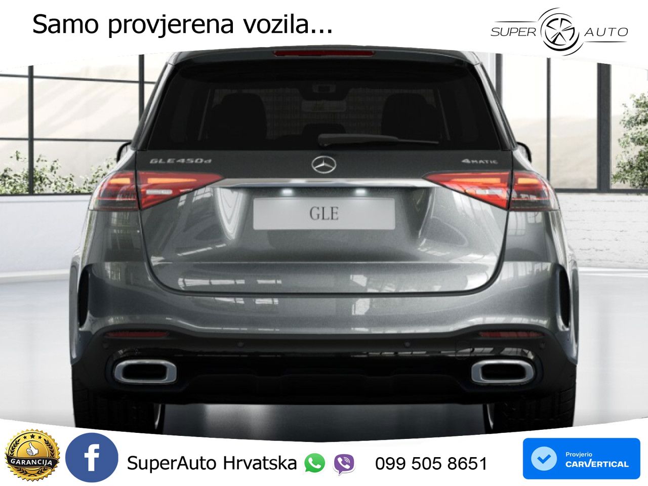Mercedes GLE 450d (367 KS) EQ Boost 4MATIC 9G-TRONIC AMG LED+GR SJED+ACC