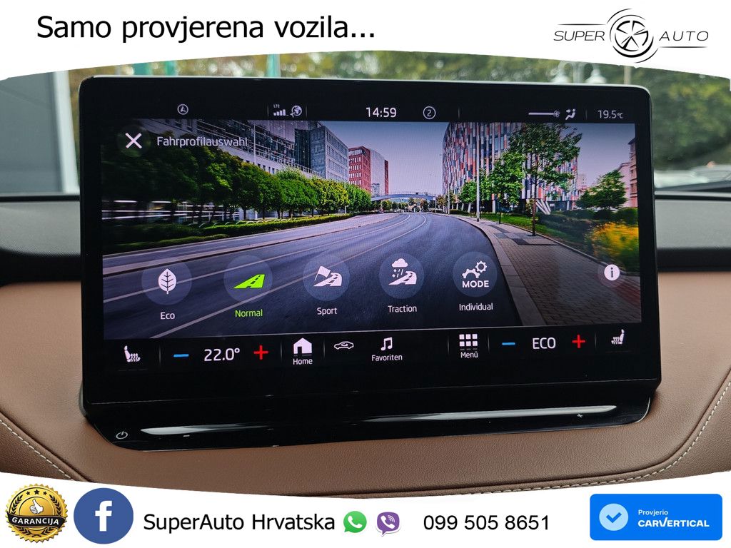 Škoda Enyaq iV 80x 82 kWh (265 KS) AWD LED+GR SJED+ACC