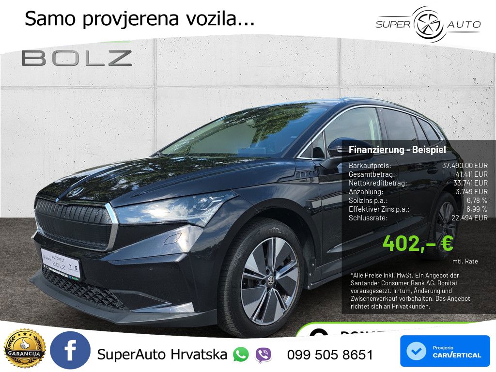 Škoda Enyaq iV 80x 82 kWh (265 KS) AWD LED+GR SJED+ACC