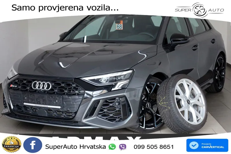Audi RS3 Sedan 2.5 TFSI (400 KS) quattro S tronic LED+GR SJED+ACC