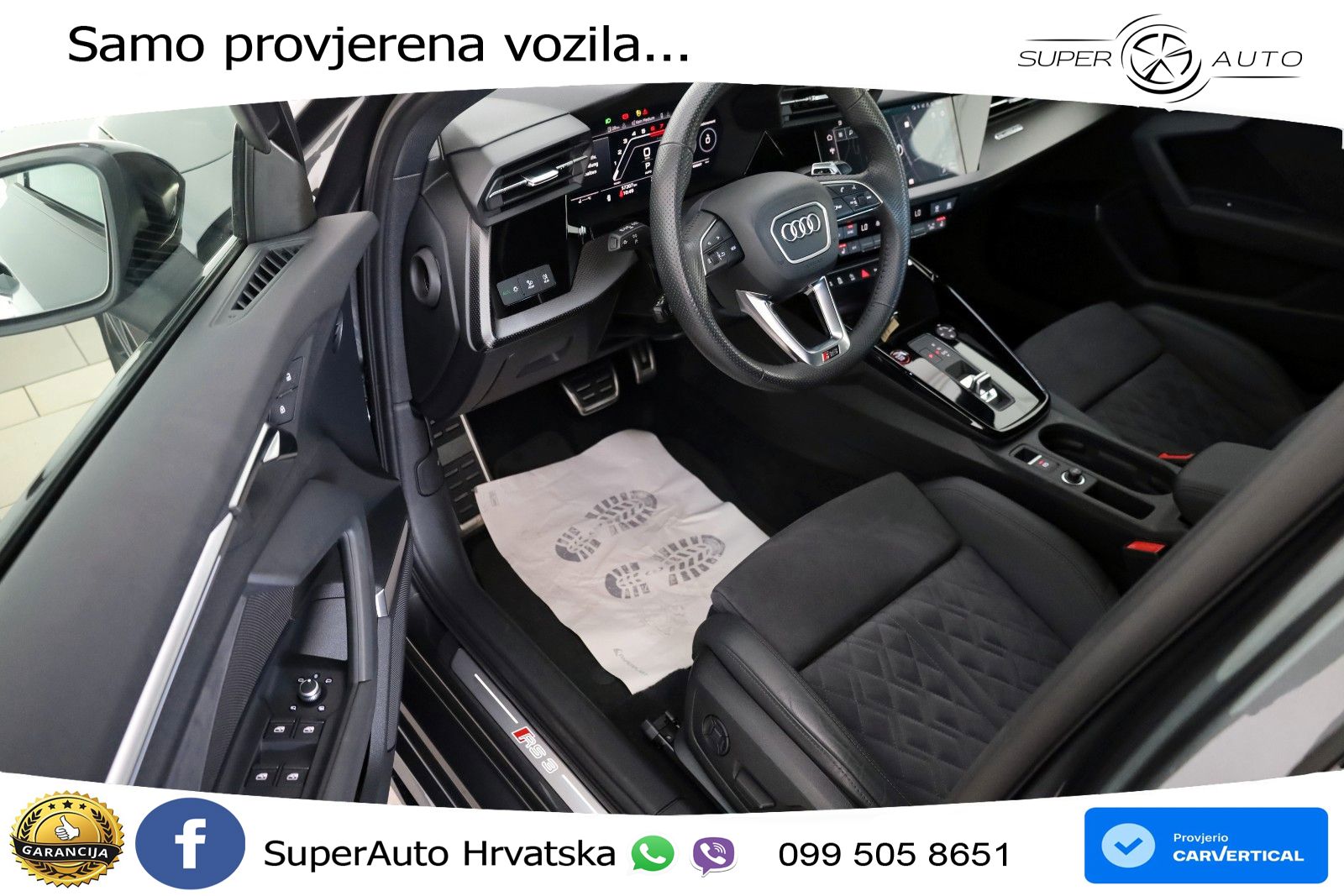 Audi RS3 Sedan 2.5 TFSI (400 KS) quattro S tronic LED+GR SJED+ACC