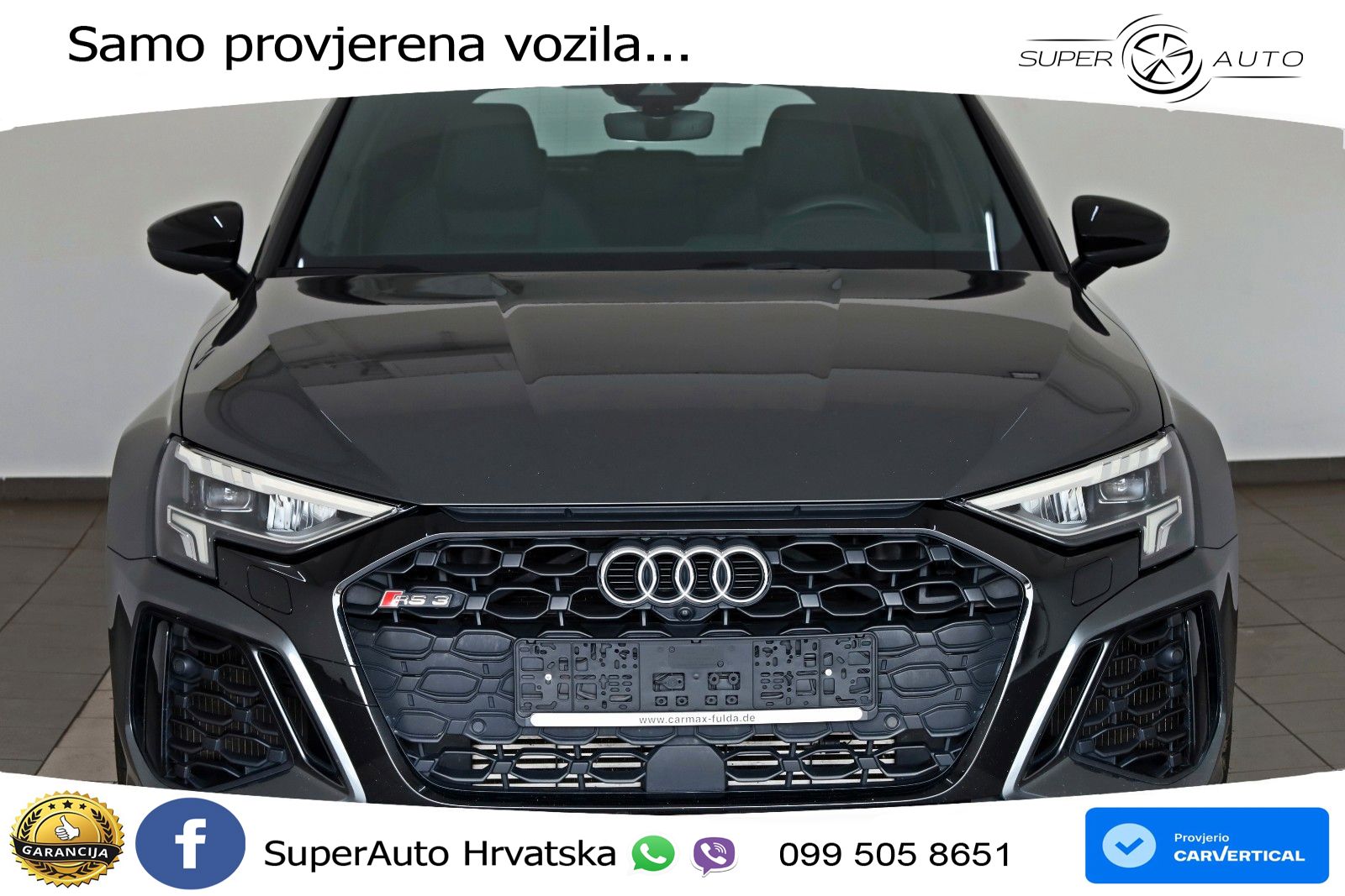 Audi RS3 Sedan 2.5 TFSI (400 KS) quattro S tronic LED+GR SJED+ACC