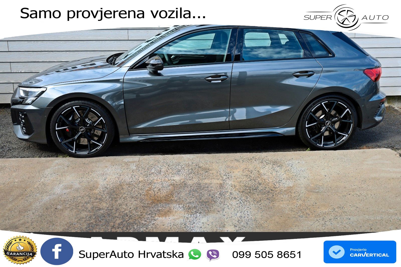 Audi RS3 Sedan 2.5 TFSI (400 KS) quattro S tronic LED+GR SJED+ACC