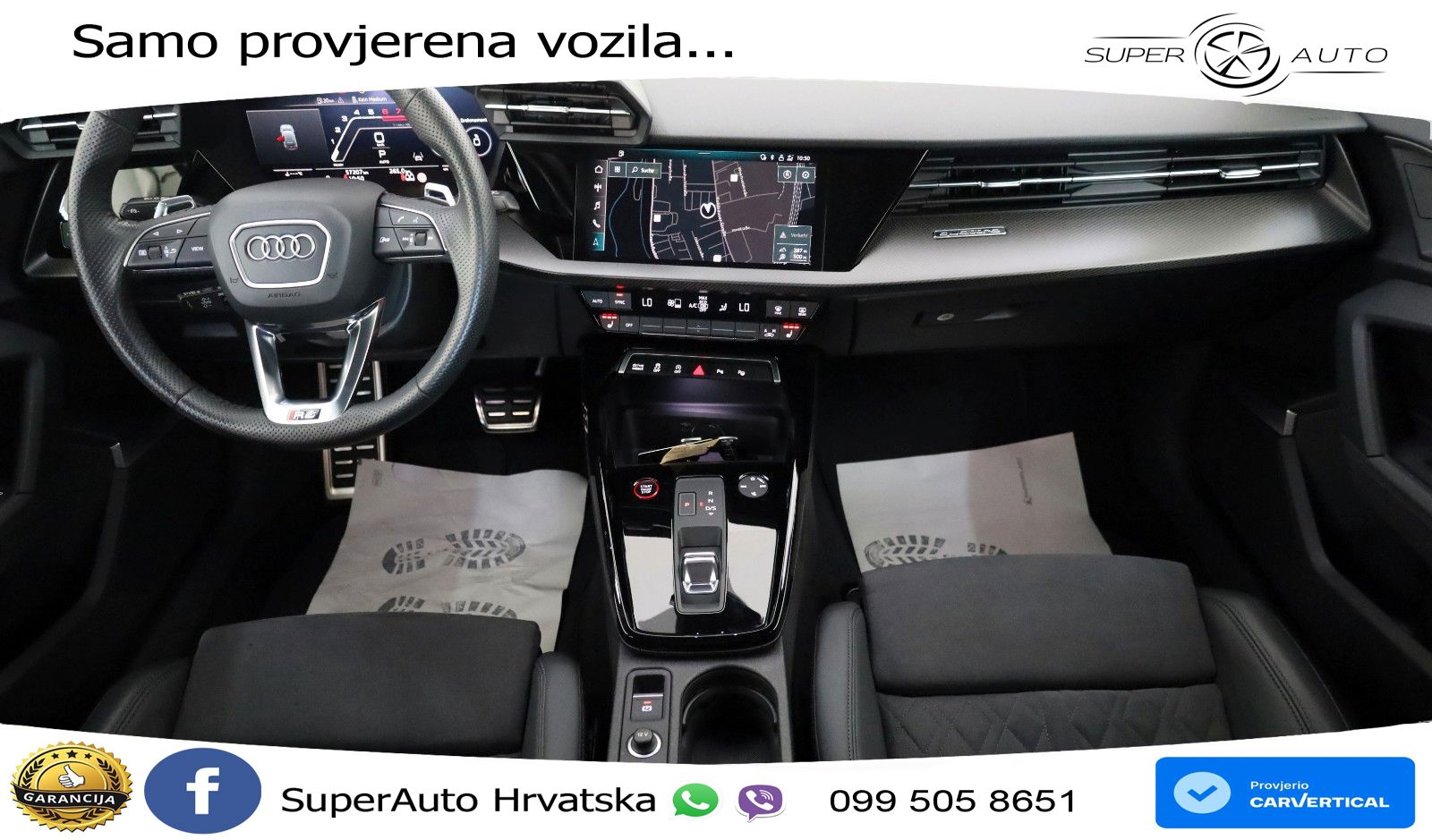 Audi RS3 Sedan 2.5 TFSI (400 KS) quattro S tronic LED+GR SJED+ACC