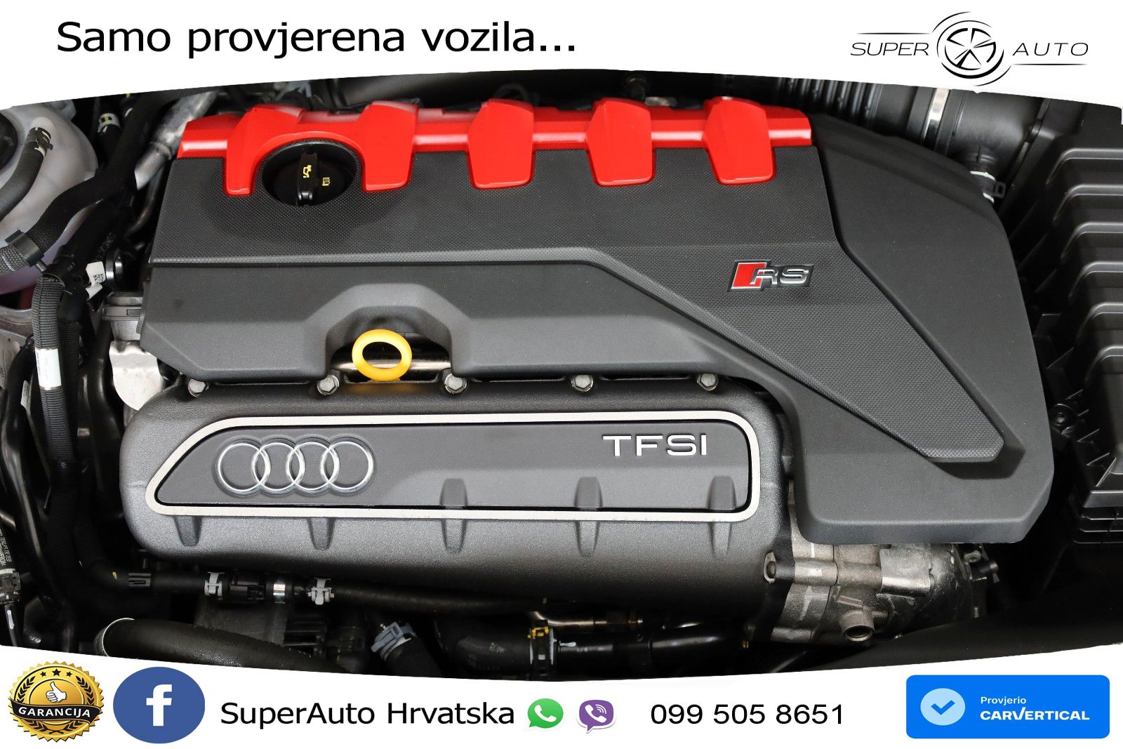 Audi RS3 Sedan 2.5 TFSI (400 KS) quattro S tronic LED+GR SJED+ACC