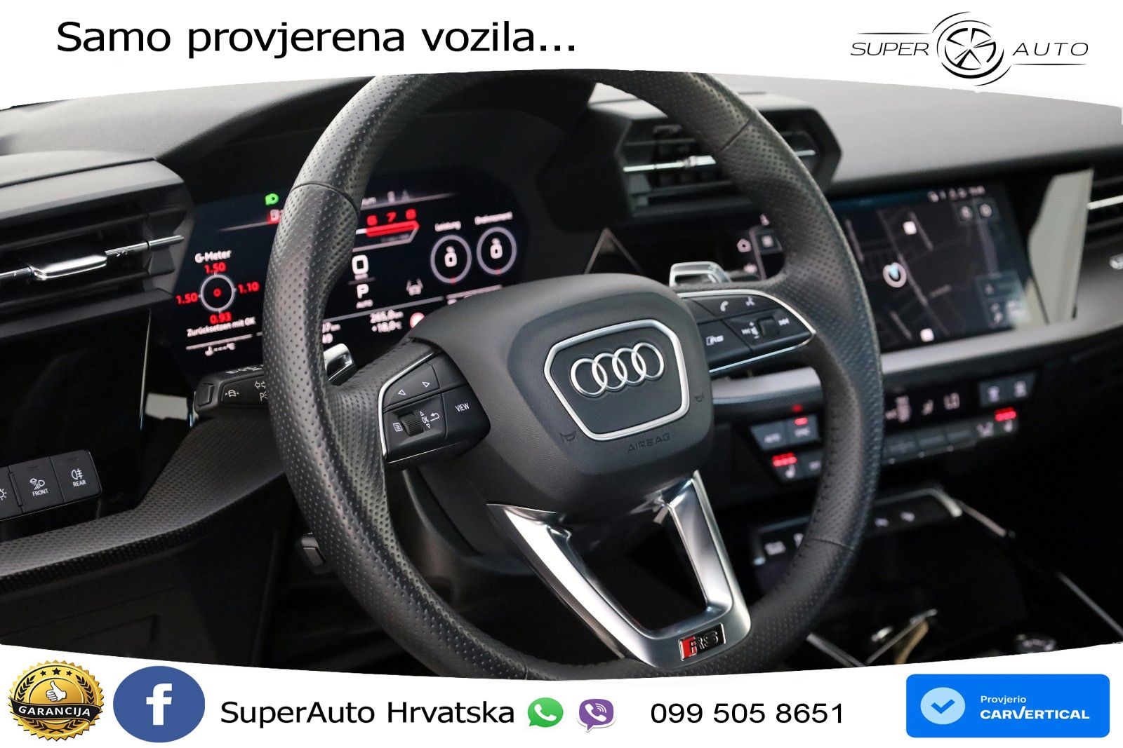 Audi RS3 Sedan 2.5 TFSI (400 KS) quattro S tronic LED+GR SJED+ACC