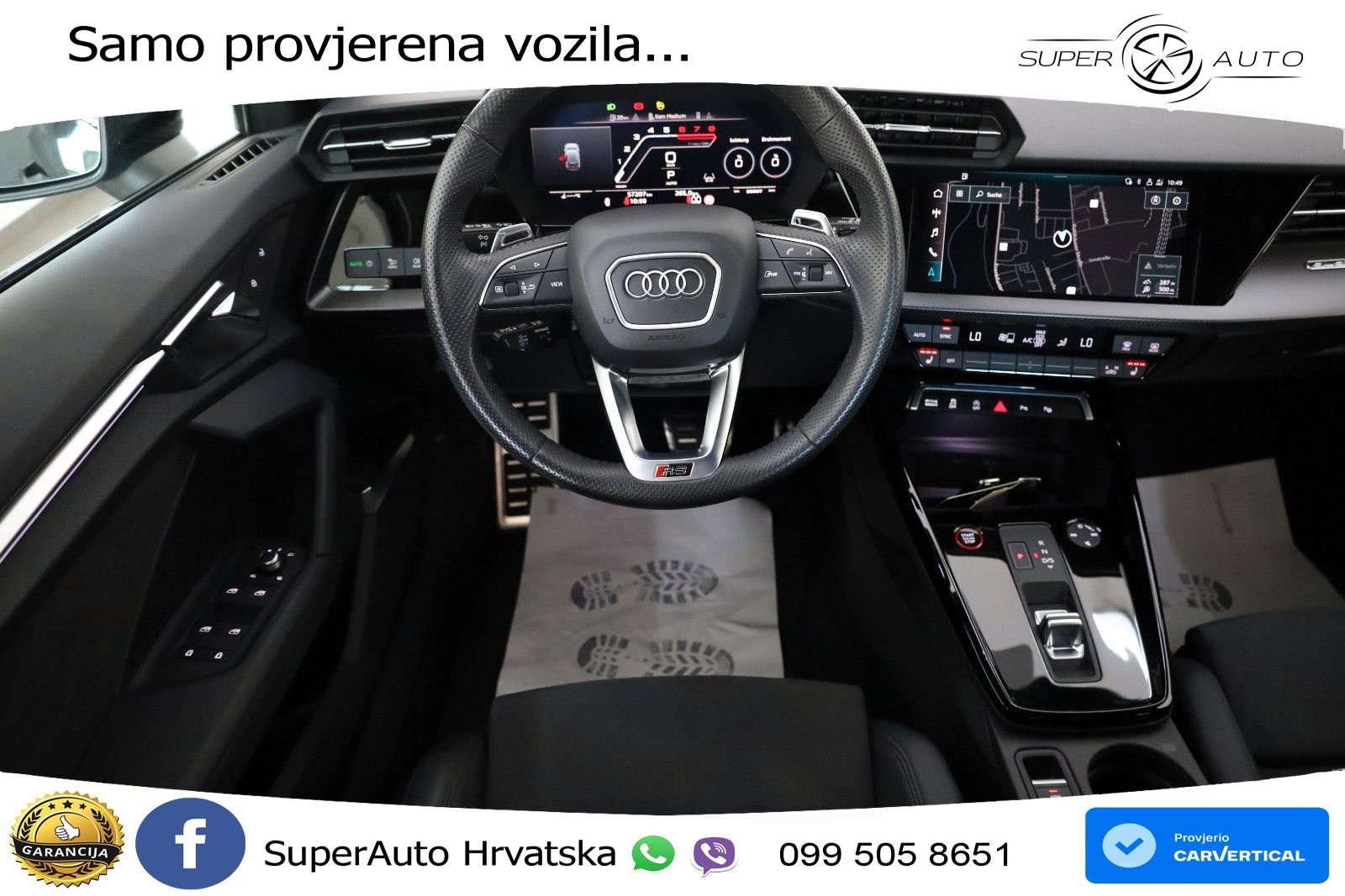 Audi RS3 Sedan 2.5 TFSI (400 KS) quattro S tronic LED+GR SJED+ACC