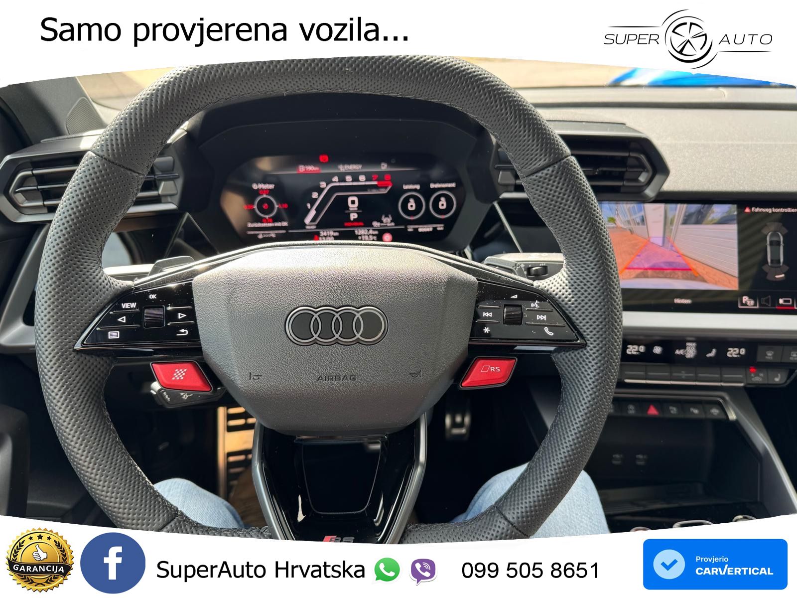 Audi RS3 Sedan 2.5 TFSI (400 KS) quattro S tronic LED+GR SJED+ACC
