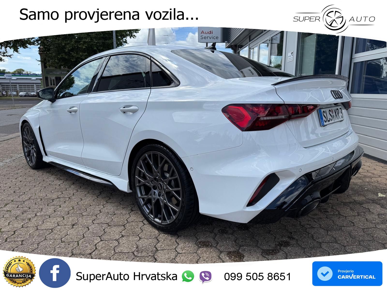 Audi RS3 Sedan 2.5 TFSI (400 KS) quattro S tronic LED+GR SJED+ACC