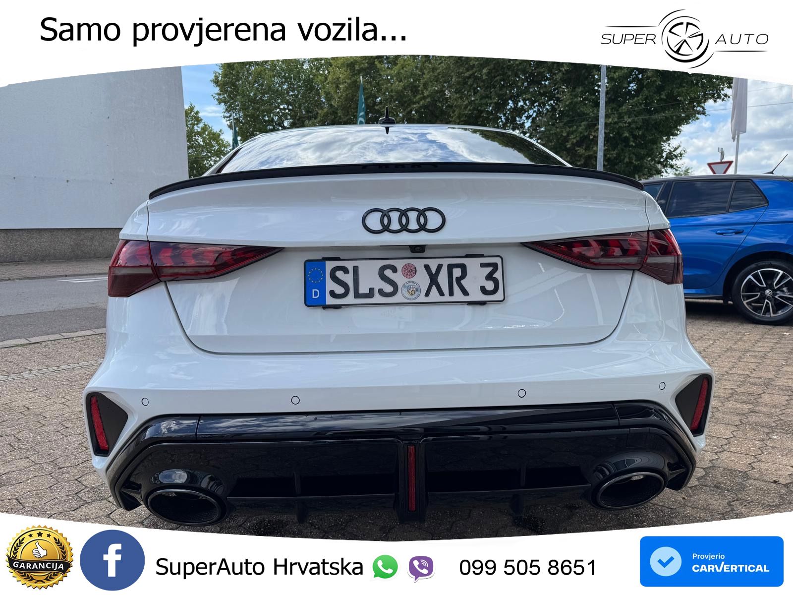 Audi RS3 Sedan 2.5 TFSI (400 KS) quattro S tronic LED+GR SJED+ACC