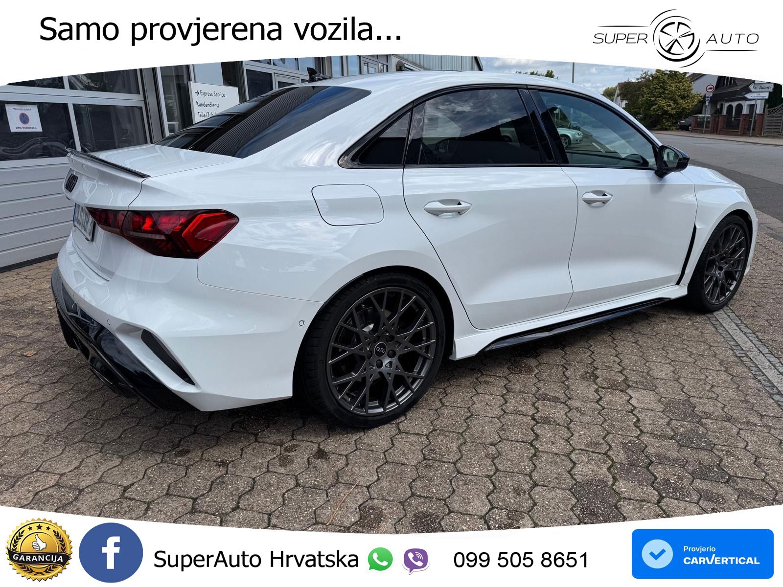 Audi RS3 Sedan 2.5 TFSI (400 KS) quattro S tronic LED+GR SJED+ACC