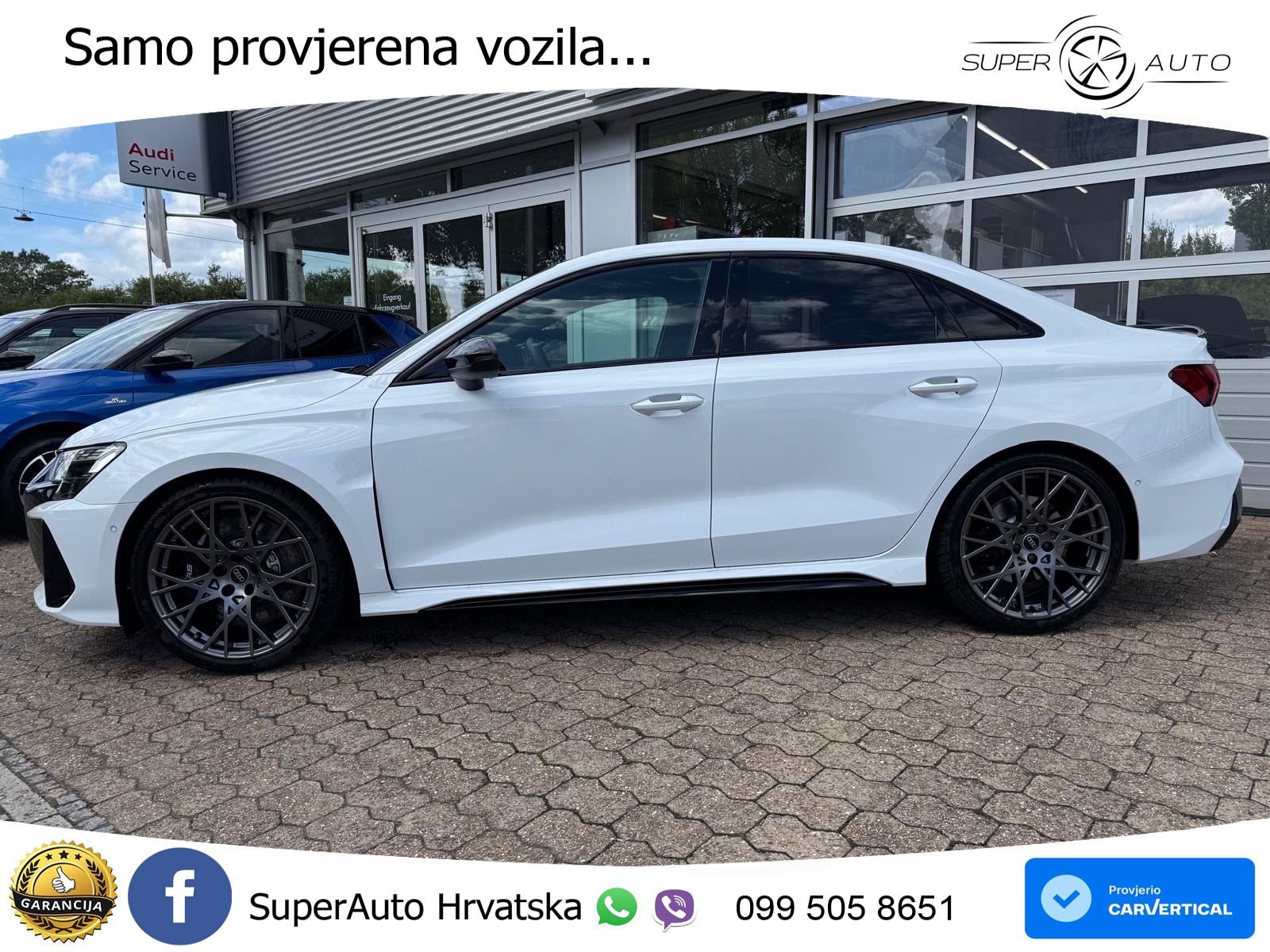Audi RS3 Sedan 2.5 TFSI (400 KS) quattro S tronic LED+GR SJED+ACC