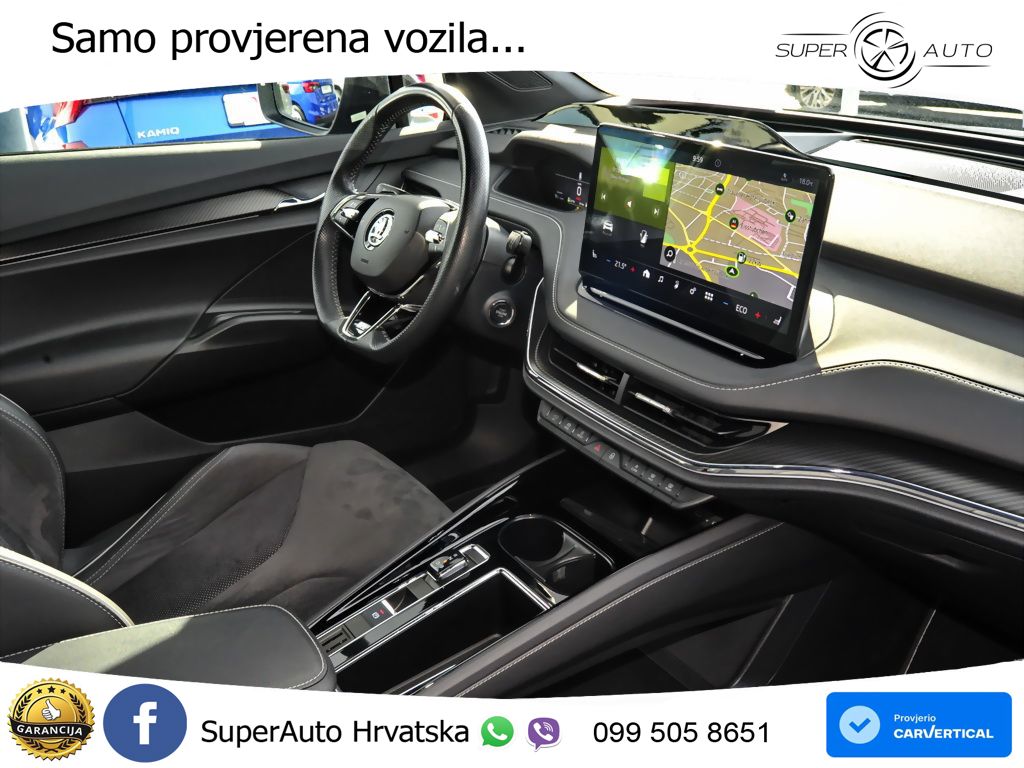 Škoda Enyaq iV 80x 82 kWh (265 KS) AWD SportLine LED+GR SJED+ACC