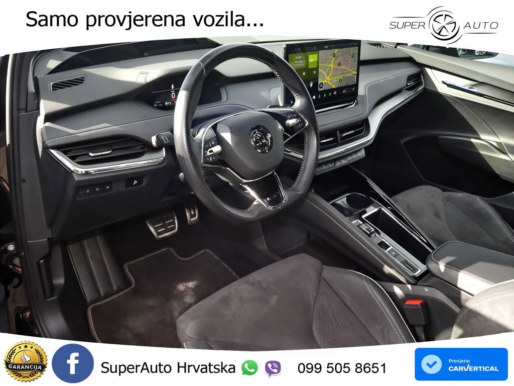 Škoda Enyaq iV 80x 82 kWh (265 KS) AWD SportLine LED+GR SJED+ACC