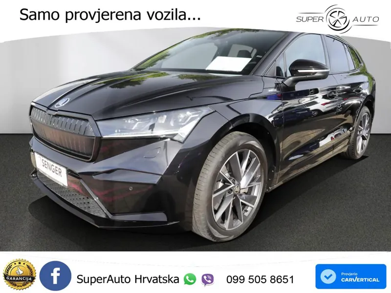 Škoda Enyaq iV 80x 82 kWh (265 KS) AWD SportLine LED+GR SJED+ACC