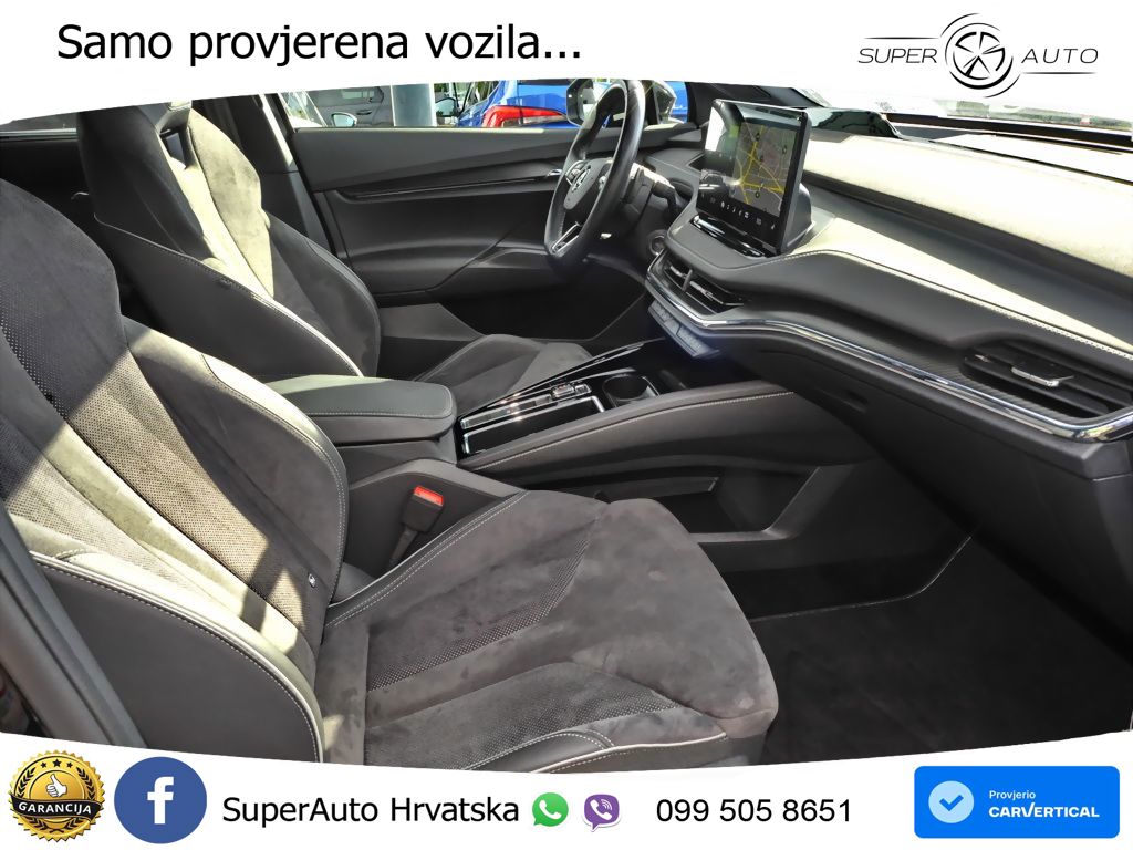 Škoda Enyaq iV 80x 82 kWh (265 KS) AWD SportLine LED+GR SJED+ACC